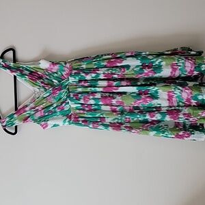 Allen B. By Allen Schwartz Vibrant Floral Mini Dress